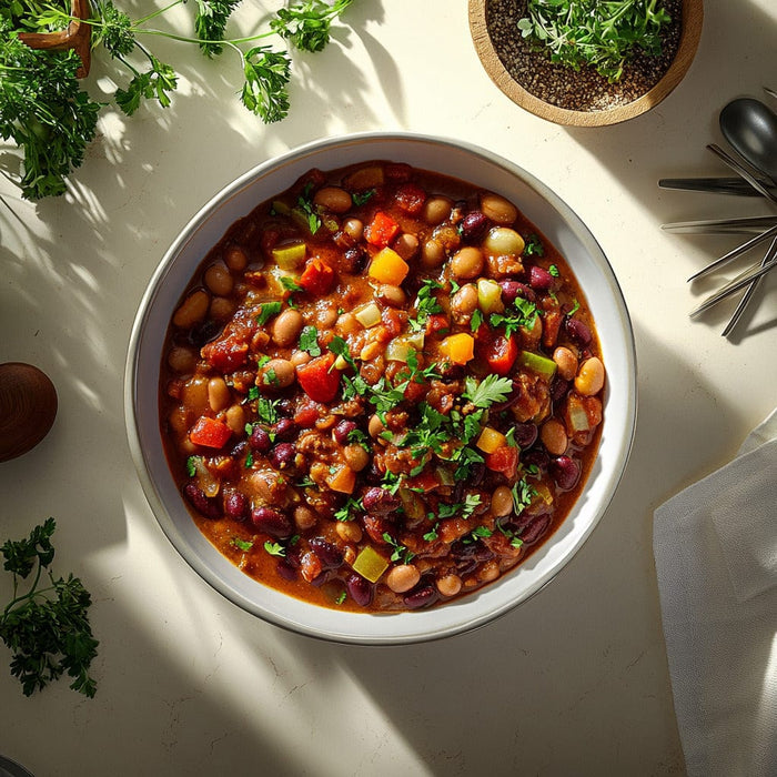 easyChef Pro Hearty Spicy Bean Medley Chili