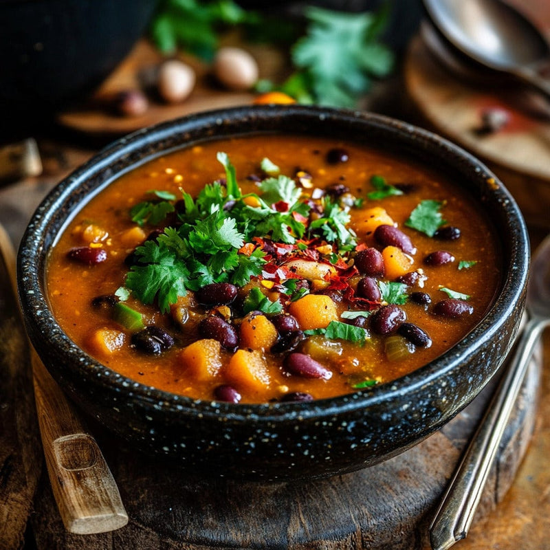 easyChef Pro Hearty Vegan Pumpkin Chili