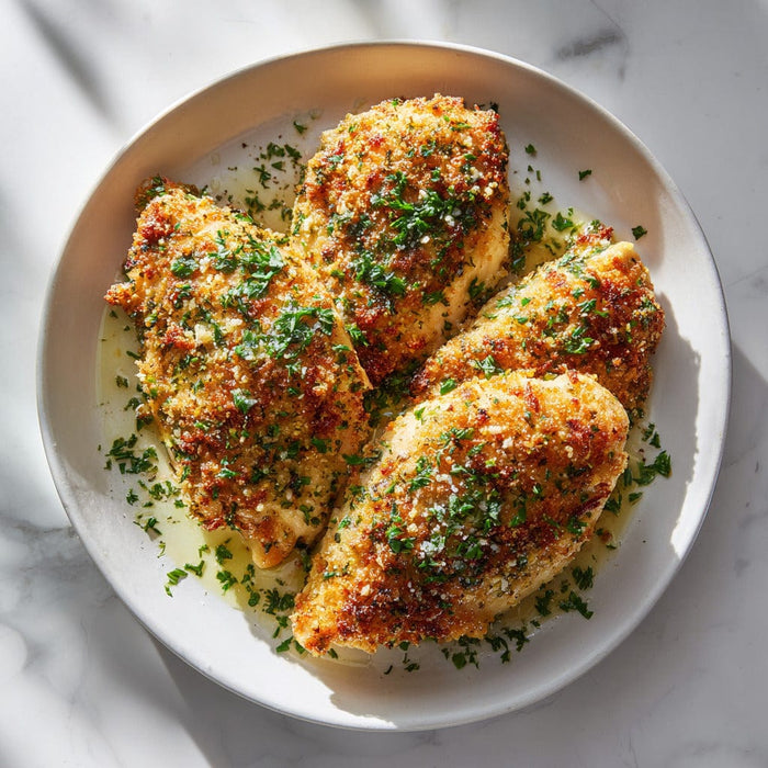 easyChef Pro Herb-Crusted Parmesan Chicken Bake