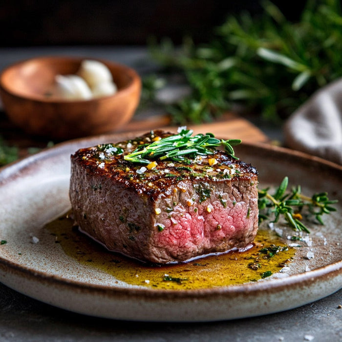 easyChef Pro Herb-Garlic Grilled Beef Tenderloin