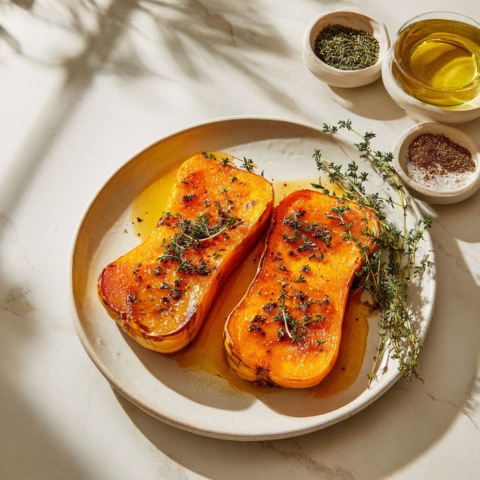 easyChef Pro Herb-Infused Caramelized Butternut Squash Bake