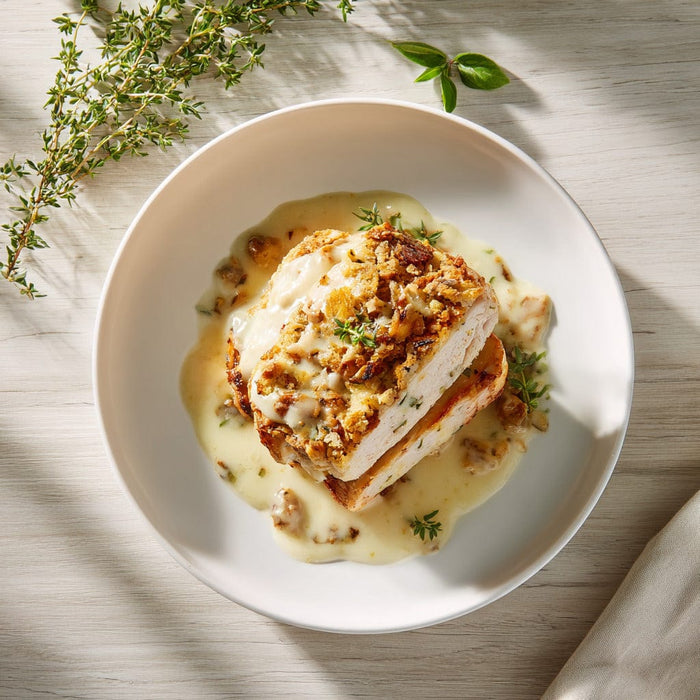 easyChef Pro Herb-Infused Chicken Cordon Bleu Bake