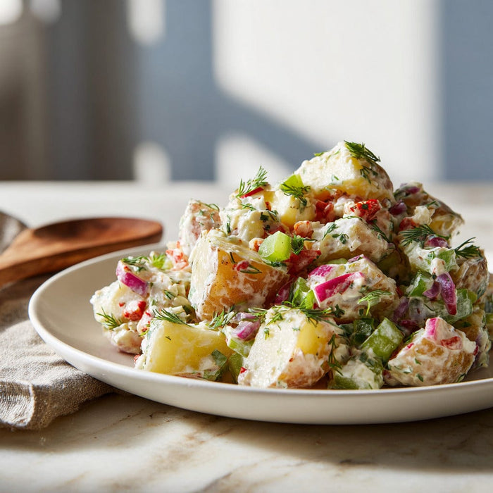 easyChef Pro Herb-Infused Crunchy Potato Salad