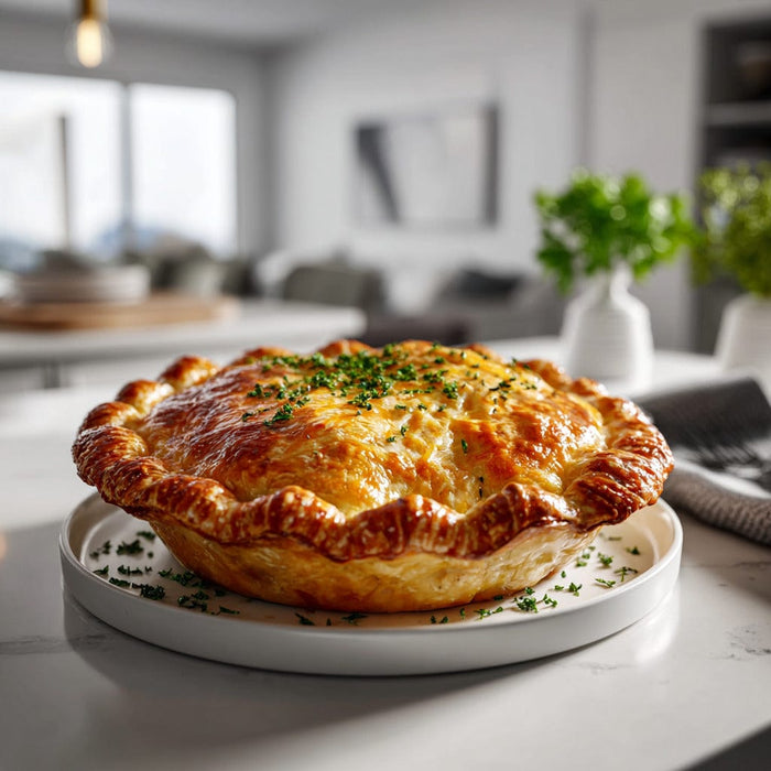 easyChef Pro Herb-Infused Flaky Vegetable Pot Pie Crust