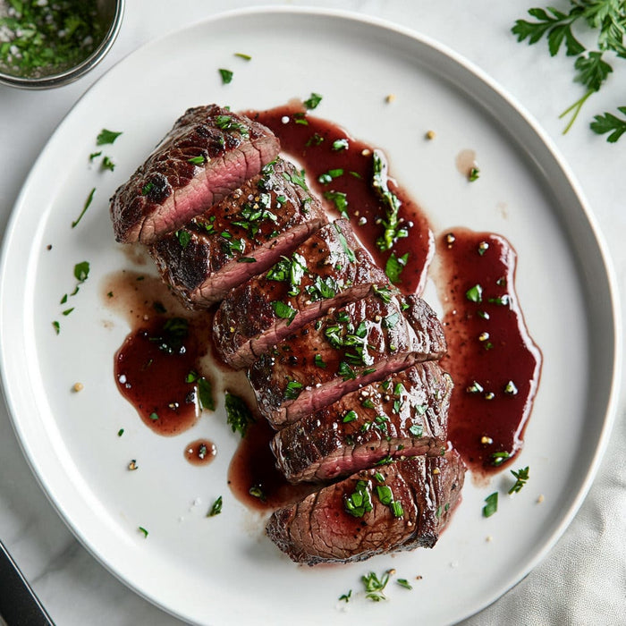 easyChef Pro Herb-Infused Flat Iron Steak