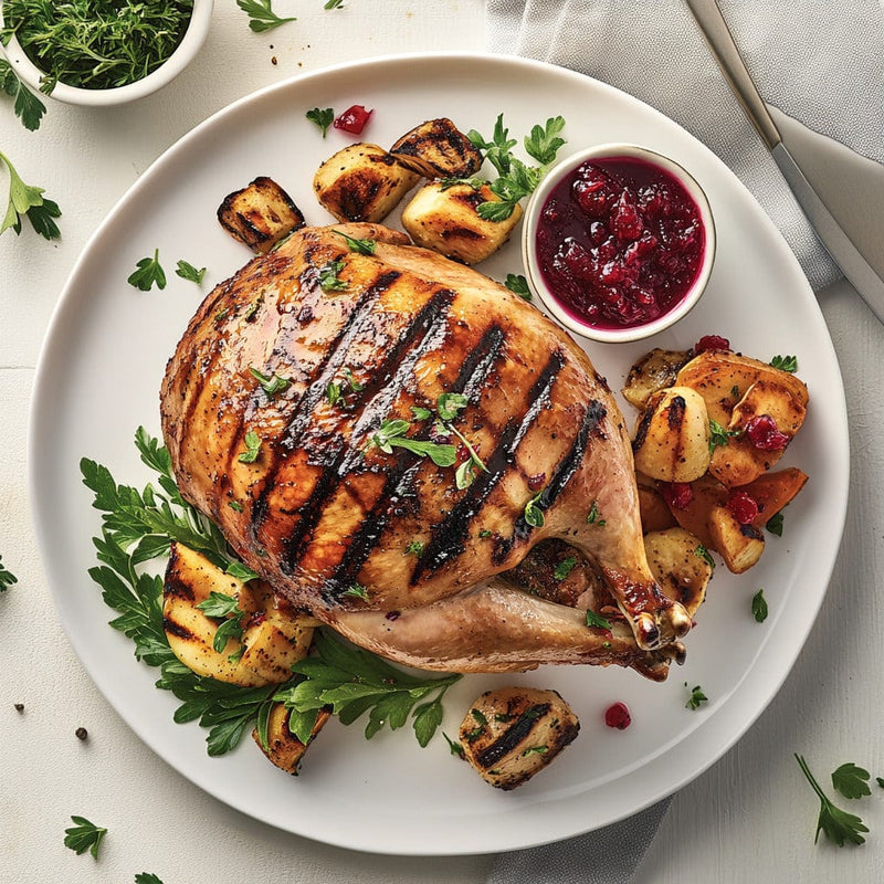 easyChef Pro Herb-Infused Grilled Turkey Feast