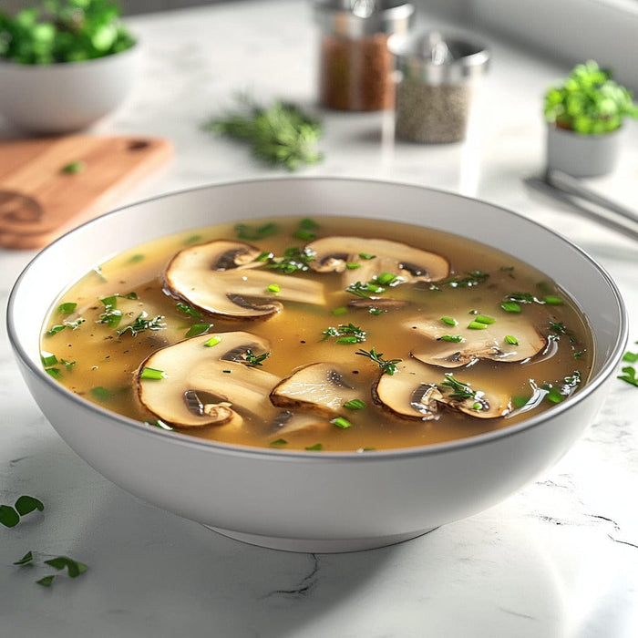 easyChef Pro Herb-Infused Mushroom Soup