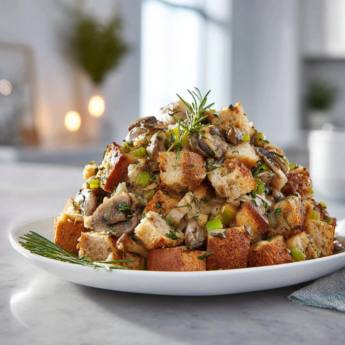 easyChef Pro Herb-Infused Slow Cooker Mushroom and Celery Stuffing