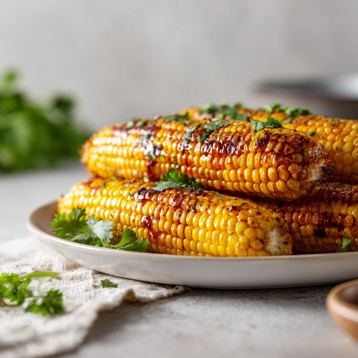 easyChef Pro Herb-Infused Spicy Grilled Corn