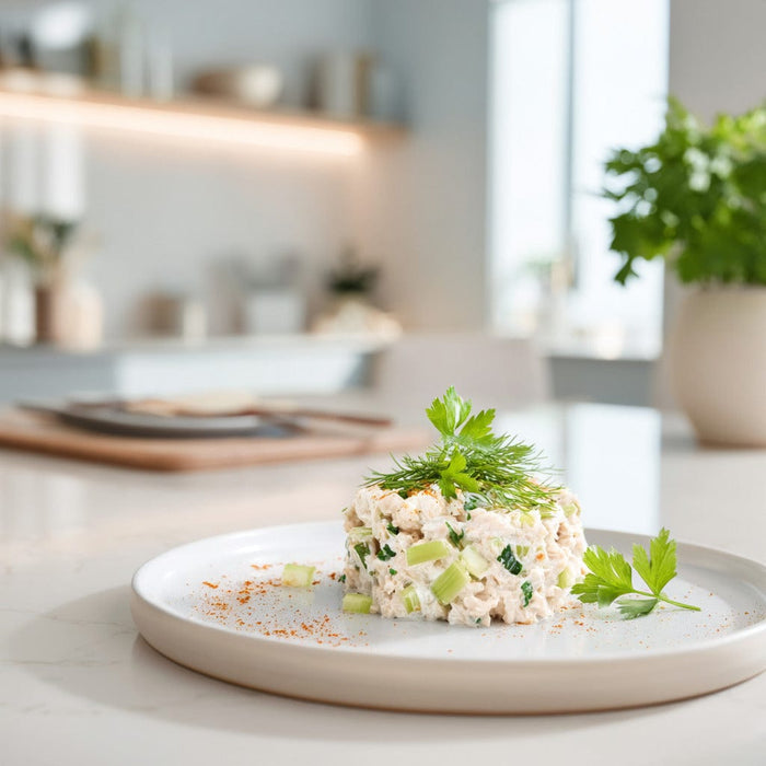 easyChef Pro Herb-Infused Tuna Salad with Crunchy Celery