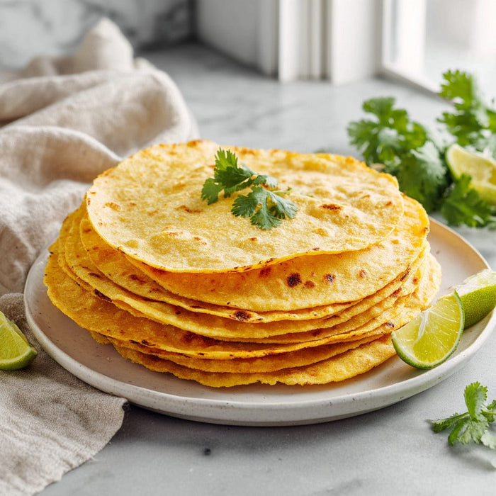 easyChef Pro Homemade Gluten-Free Cast Iron Corn Tortillas