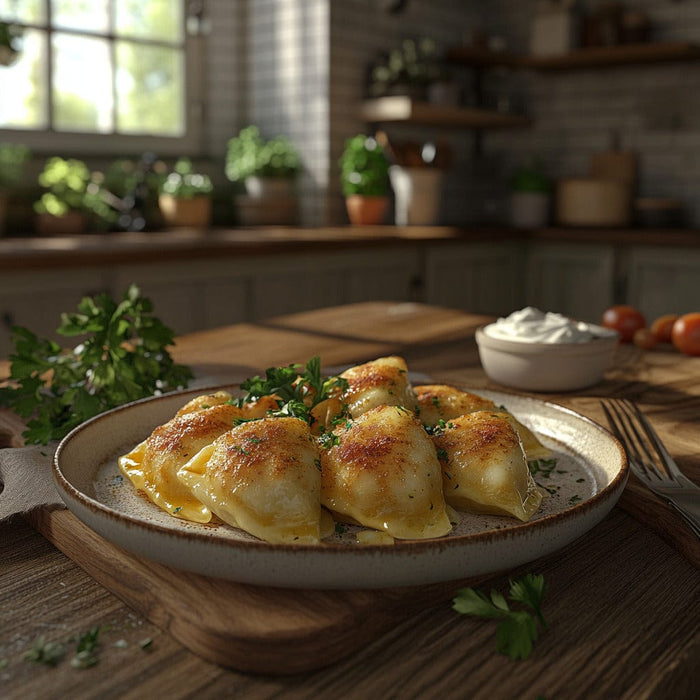 easyChef Pro Homemade Ukrainian Pierogi Dough
