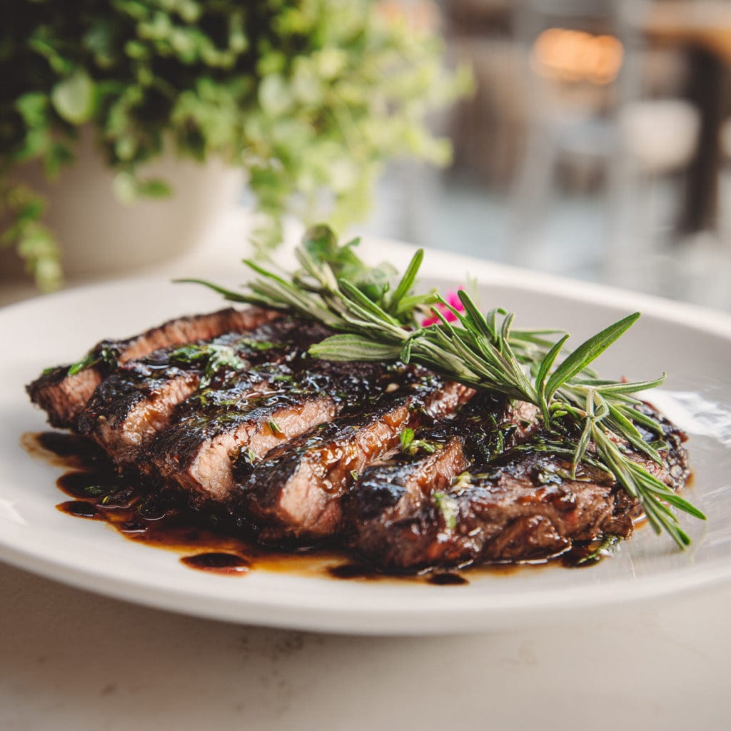easyChef Pro Honey-Balsamic Herb-Infused Flat Iron Steak
