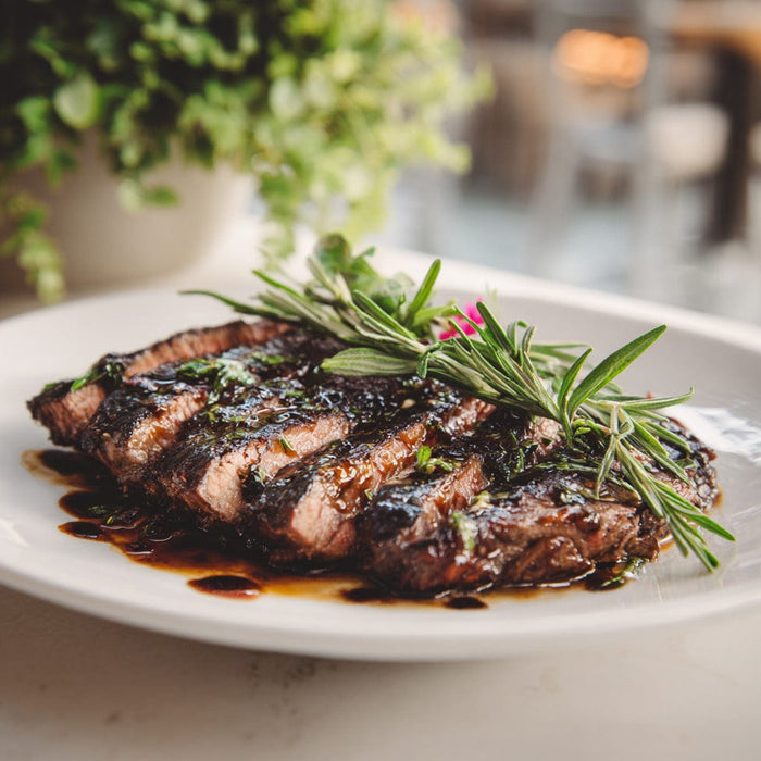 easyChef Pro Honey-Balsamic Herb-Infused Flat Iron Steak