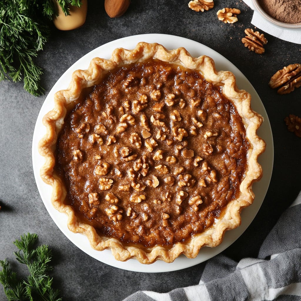 easyChef Pro Honey-Spiced Carrot Walnut Pie