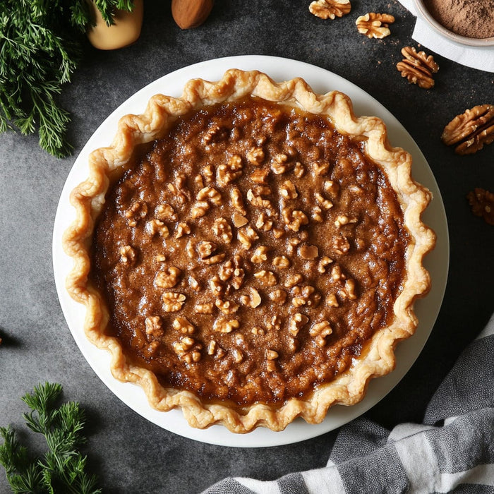 easyChef Pro Honey-Spiced Carrot Walnut Pie