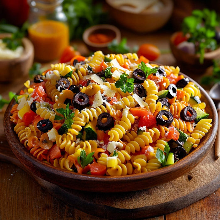easyChef Pro Italian Pasta and Veggie Salad