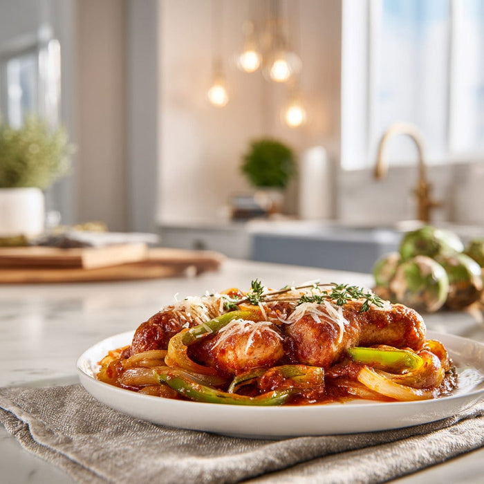 easyChef Pro Italian Sausage Hoagie Bake