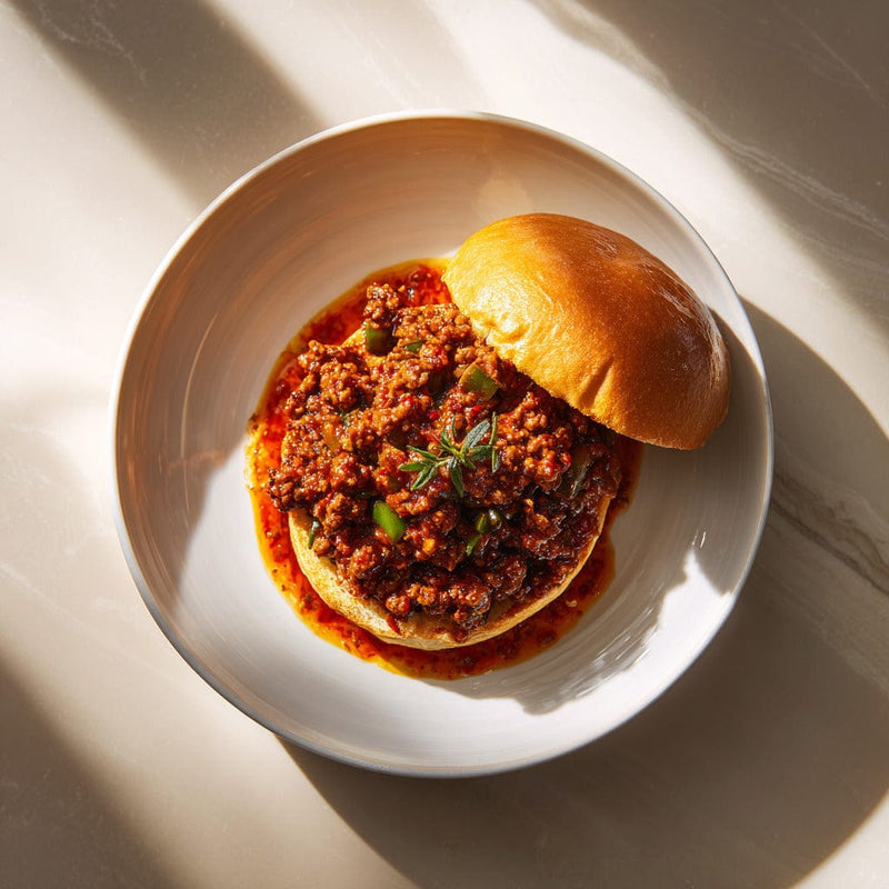 easyChef Pro Italian-Style Sausage and Beef Sloppy Joes with Chili Kick