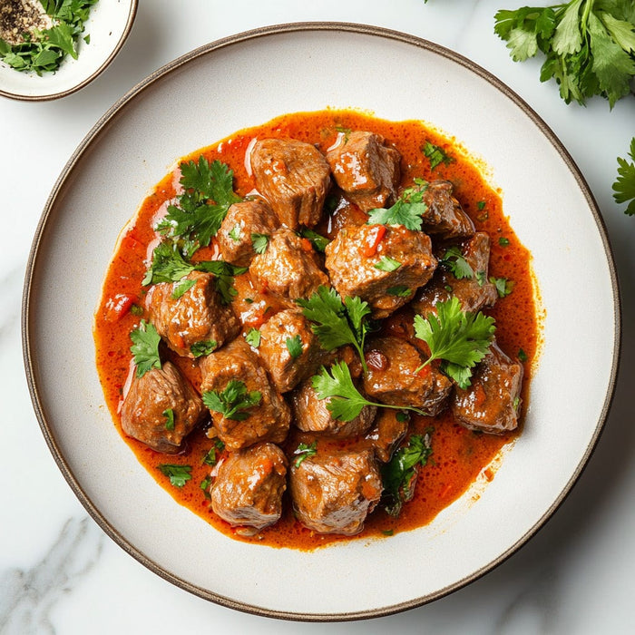 easyChef Pro Lamb in Spicy Tomato Butter Sauce