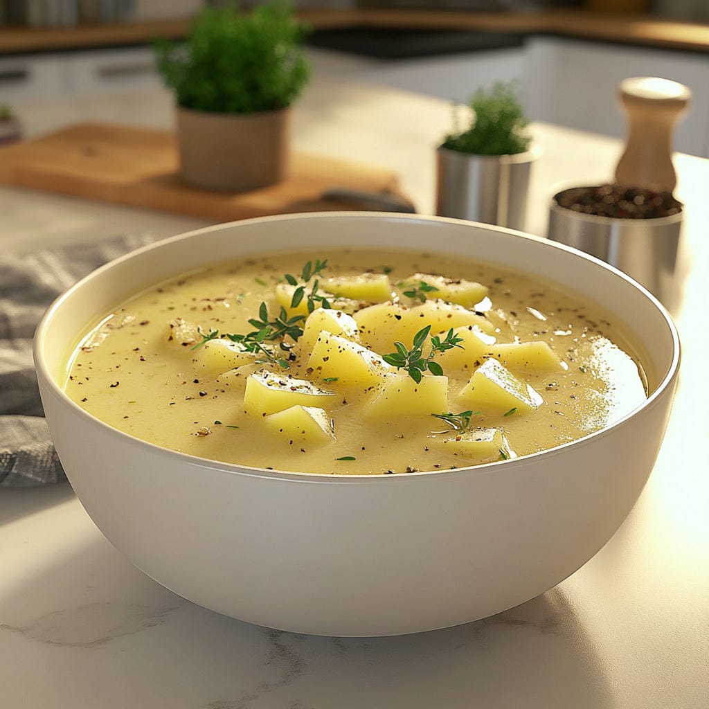 easyChef Pro Leek and Potato Soup