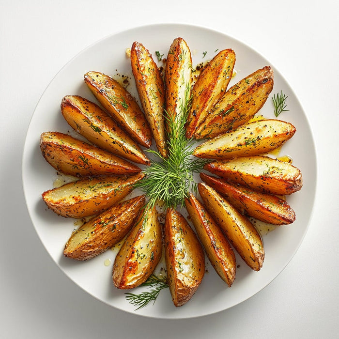 easyChef Pro Lemon-Dill Garlic Roasted Potatoes