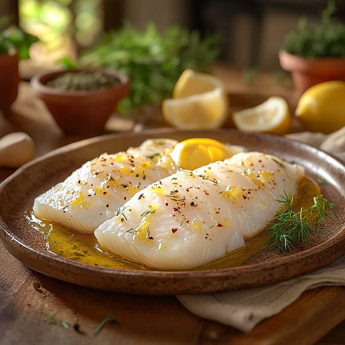 easyChef Pro Lemon Herb Steamed Fish