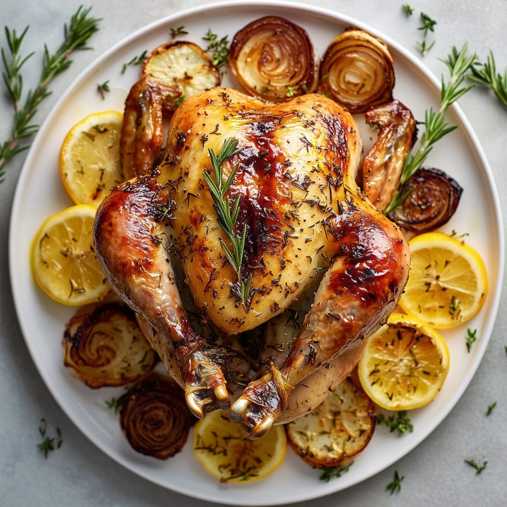 easyChef Pro Lemon-Rosemary Roast Chicken