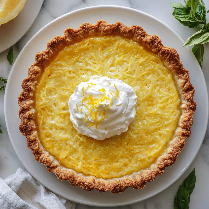 easyChef Pro Lemon Vanilla Spaghetti Squash Pie