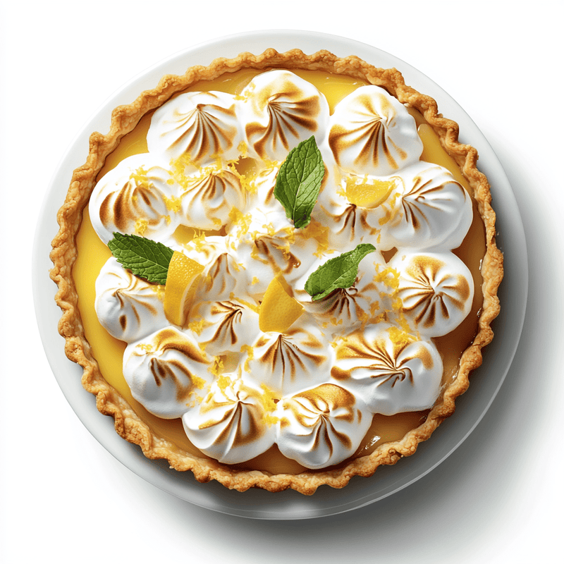 easyChef Pro Luscious Lemon Meringue Pie with Fluffy Topping