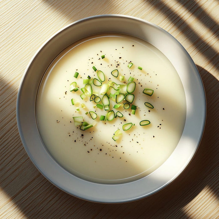 easyChef Pro Luxurious Irish Potato Soup with Green Onions and Celery
