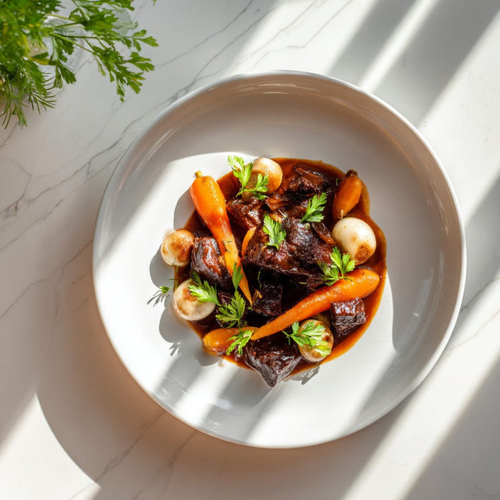 easyChef Pro Luxurious Red Wine Braised Beef Bourguignon