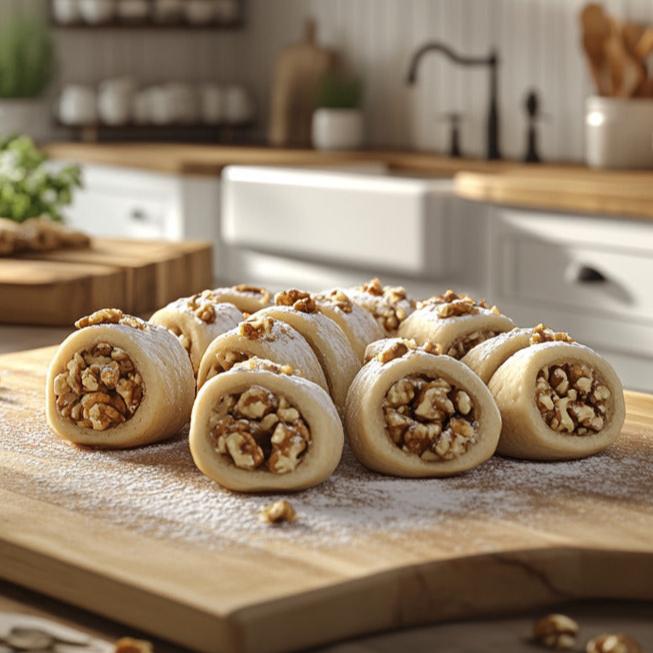 easyChef Pro Mamie's Creamy Nut Roll Cookies