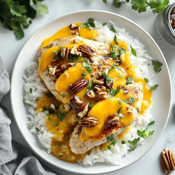 easyChef Pro Mango-Pecan Chicken Fusion