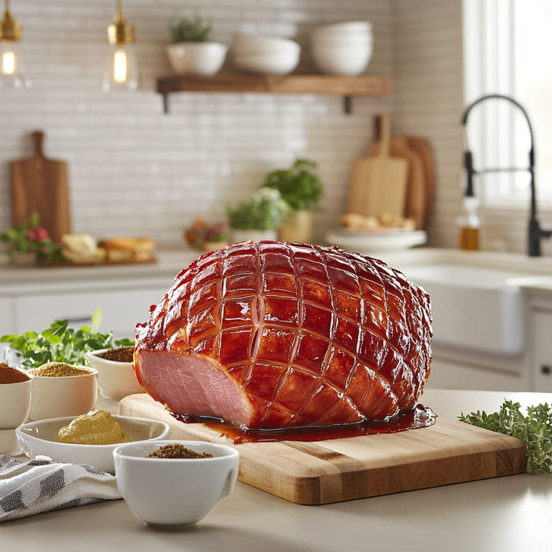 easyChef Pro Maple-Glazed Baked Ham