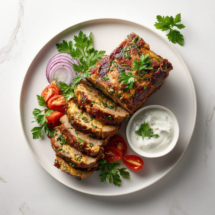 easyChef Pro Mediterranean Herb-Infused Lamb and Beef Gyro Loaf