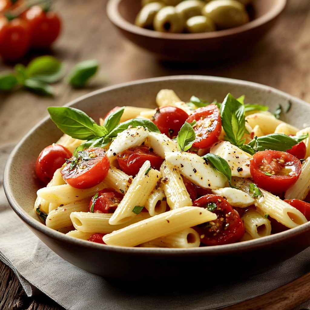 easyChef Pro Mediterranean Penne Pasta Salad