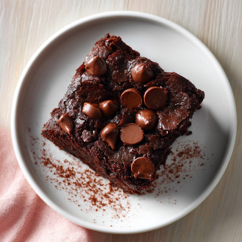 easyChef Pro Mocha Black Bean Brownies with Chocolate Chip Crunch