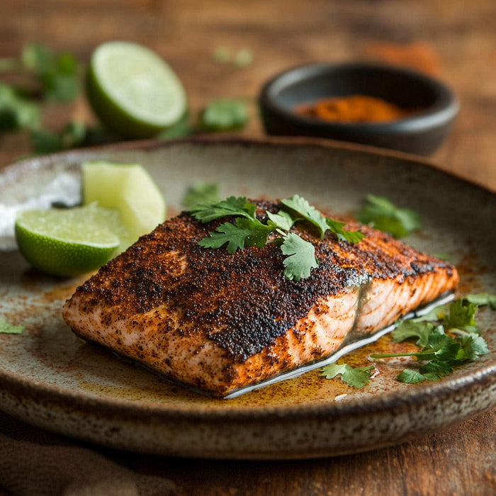 easyChef Pro Moroccan Spiced Salmon Fillets