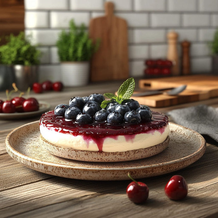 easyChef Pro No-Bake Berry Cream Cheese
