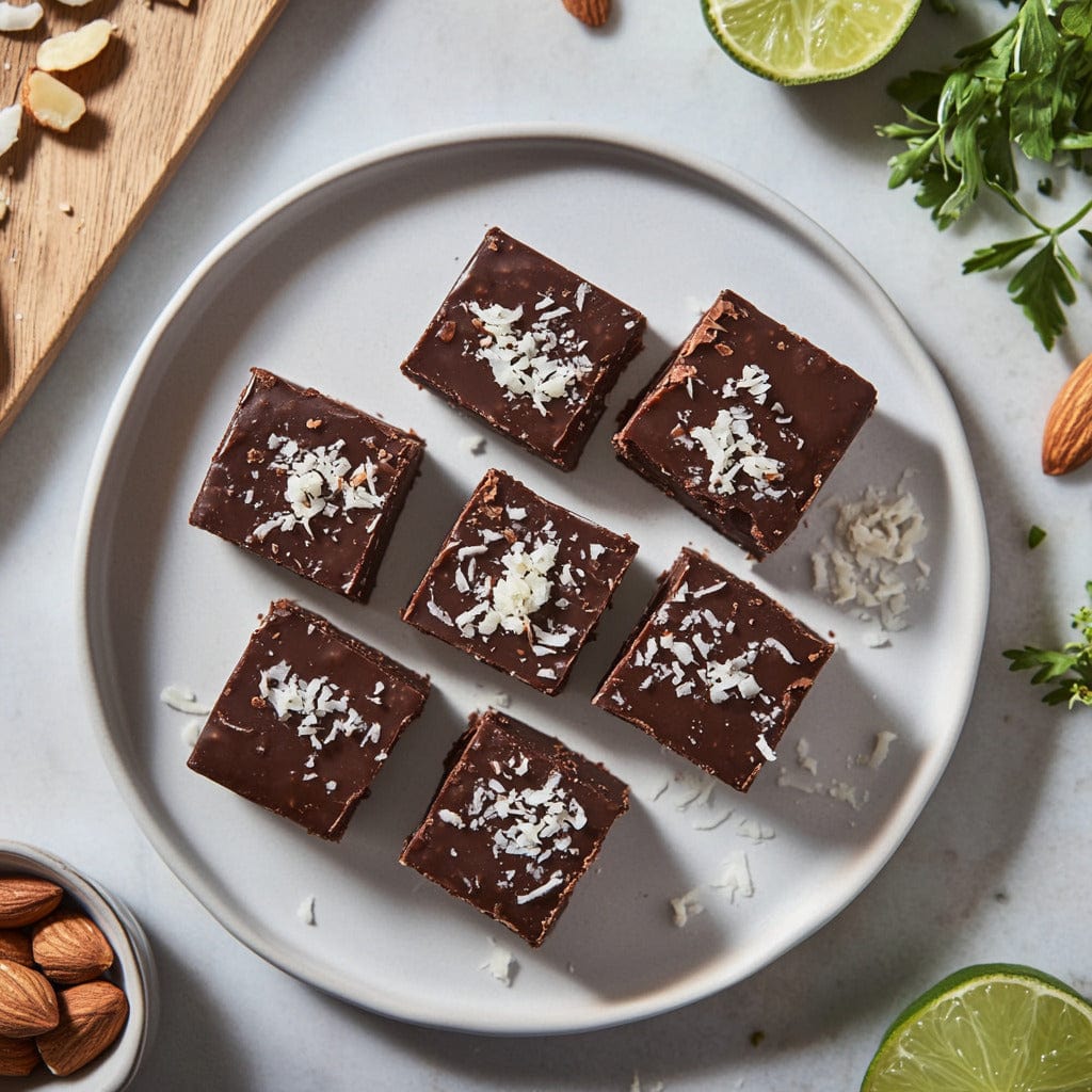 easyChef Pro No-Cook Chocolate Coconut Fudge