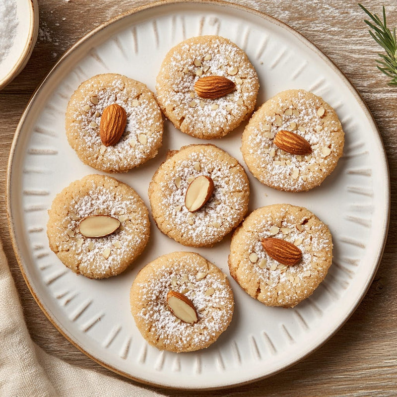 easyChef Pro Nutmeg Almond Shortbread Cookies