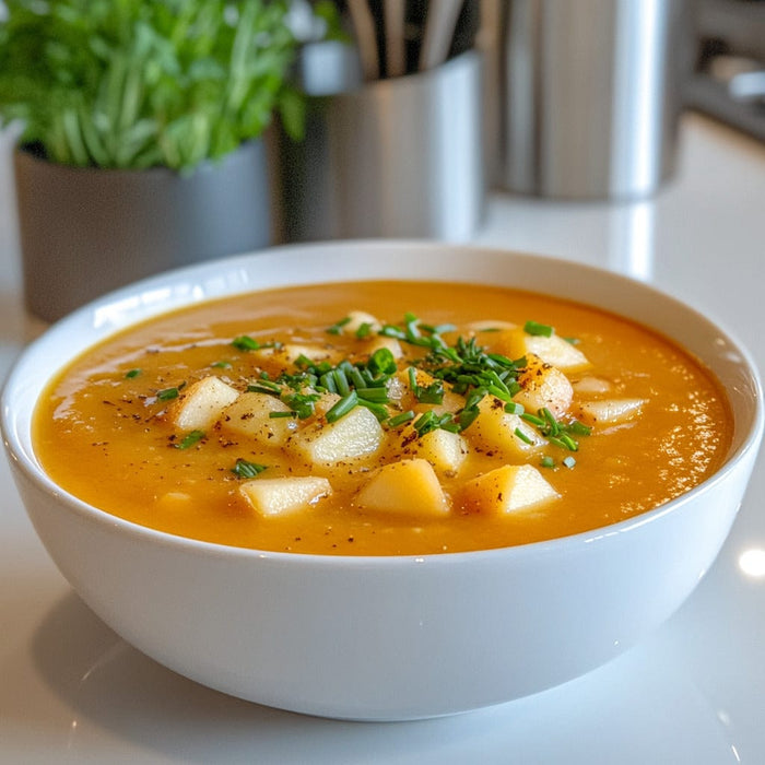 easyChef Pro Nutmeg-Infused Butternut Squash and Apple Soup