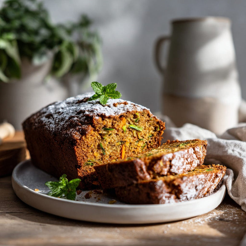 easyChef Pro Nutty Spiced Carrot Zucchini Bread