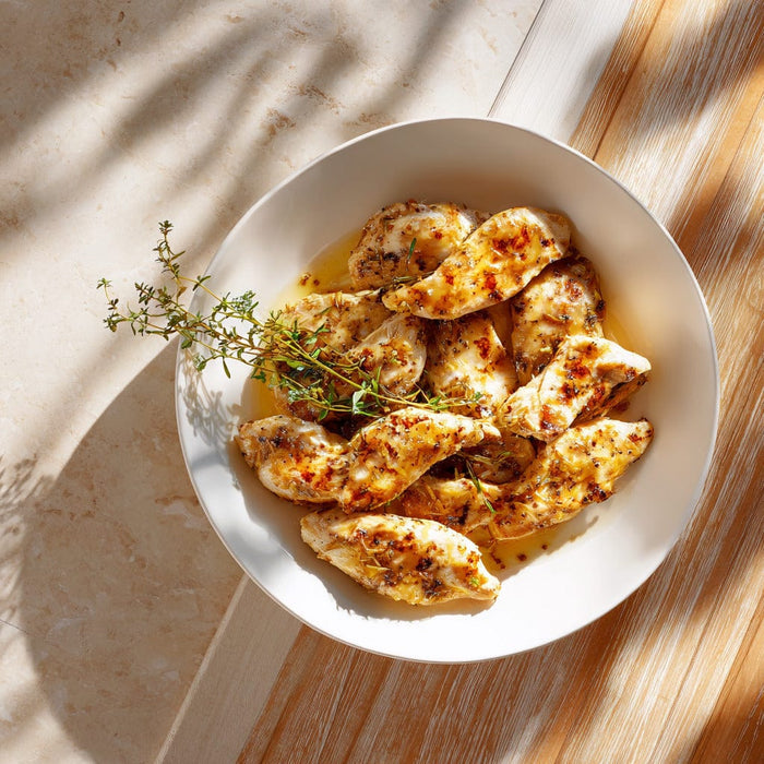 easyChef Pro Onion-Infused Baked Chicken Tenderloins