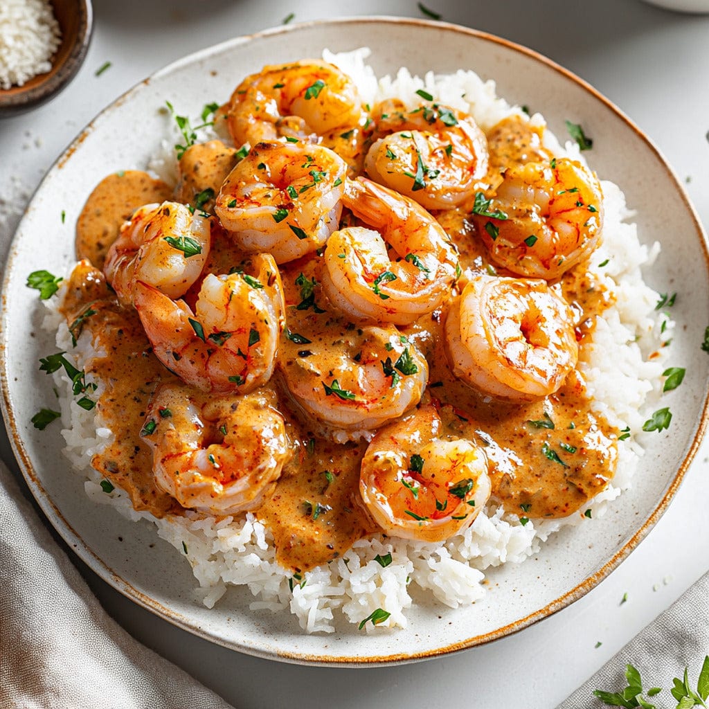 easyChef Pro Paprika-Infused Shrimp Newburg