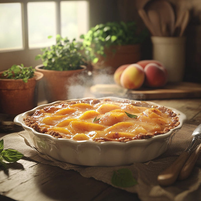 easyChef Pro Peach Cobbler