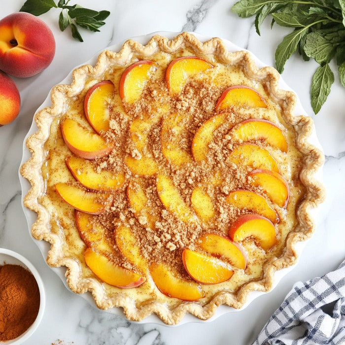 easyChef Pro Peach Cream Pie