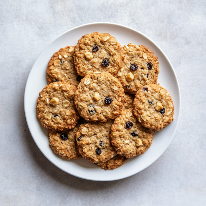 easyChef Pro Peanut Butter Banana Oatmeal Raisin Cookies
