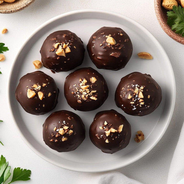 easyChef Pro Peanut Butter Chocolate Buckeye Balls